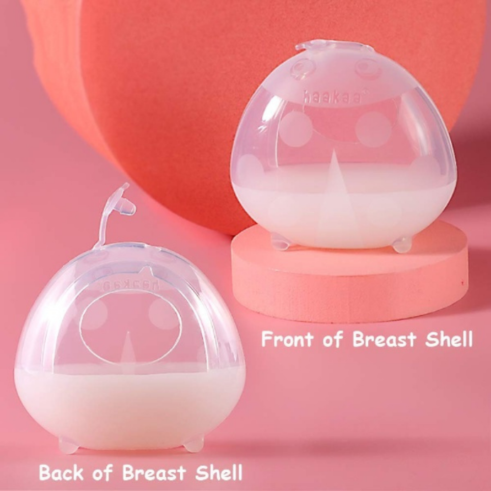 Silicone Breast Pump 150ml with Silicone Cap with Silicone Ladybug Milk Collector (75ml)