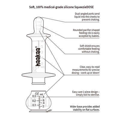 SqueeziDose Silicone Dispenser