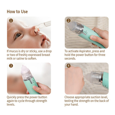 Rechargeable Baby Nasal Aspirator