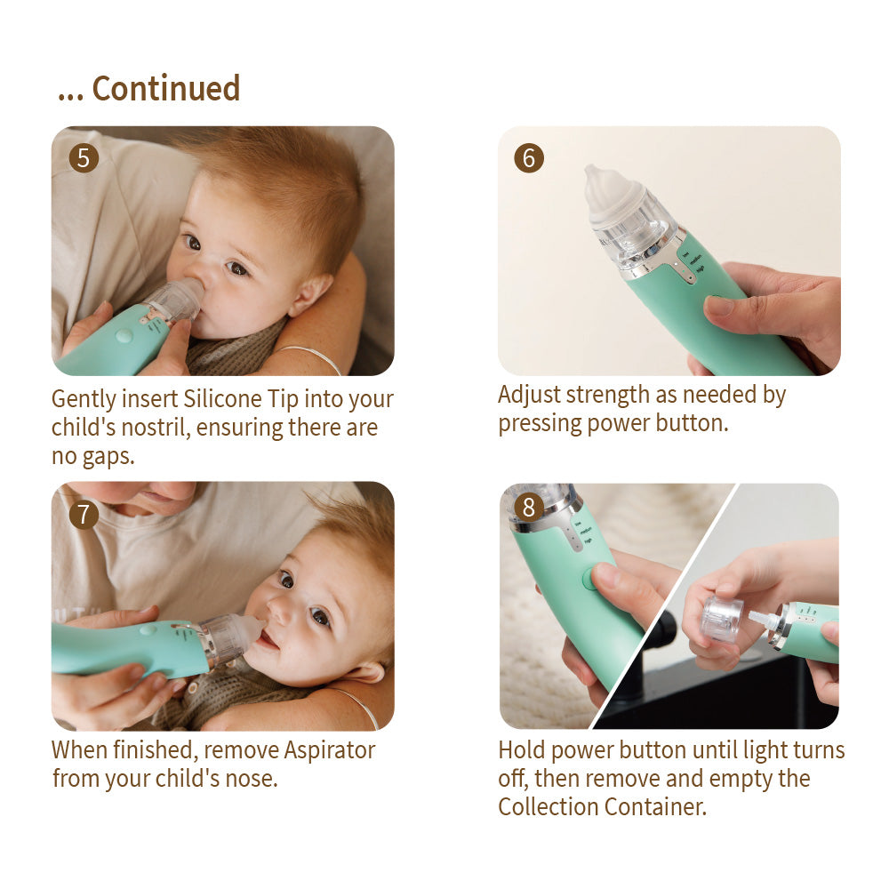 Rechargeable Baby Nasal Aspirator