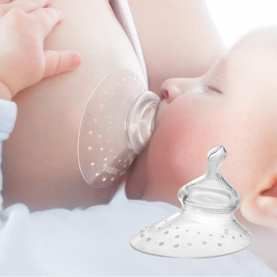 Breastfeeding Nipple Shield - Orthodontic Teat - Round Base