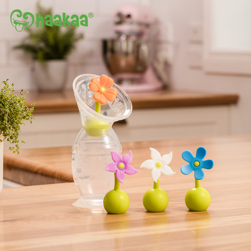 Silicone Pump + Flower Stopper - 100ml pump