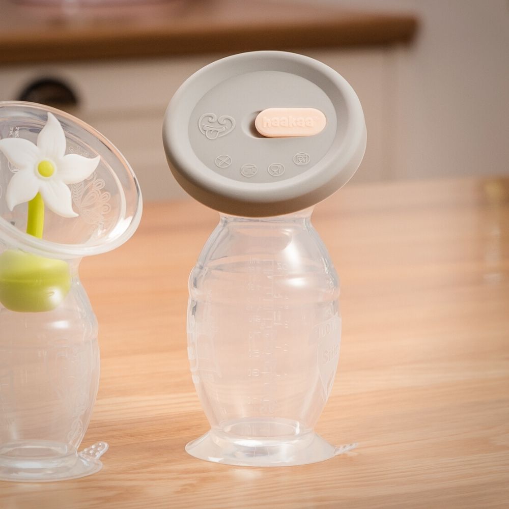 Silicone Breast Pump + Cap