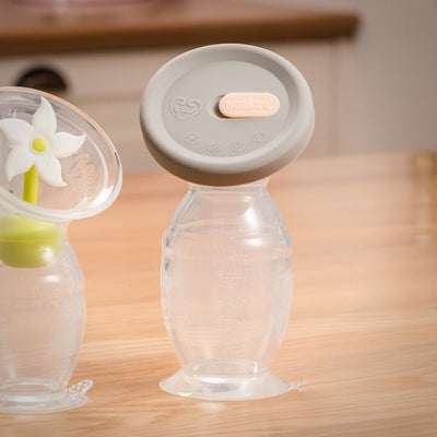 Silicone Breast Pump + Cap