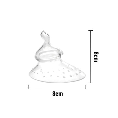 Breastfeeding Nipple Shield - Orthodontic Teat - Round Base