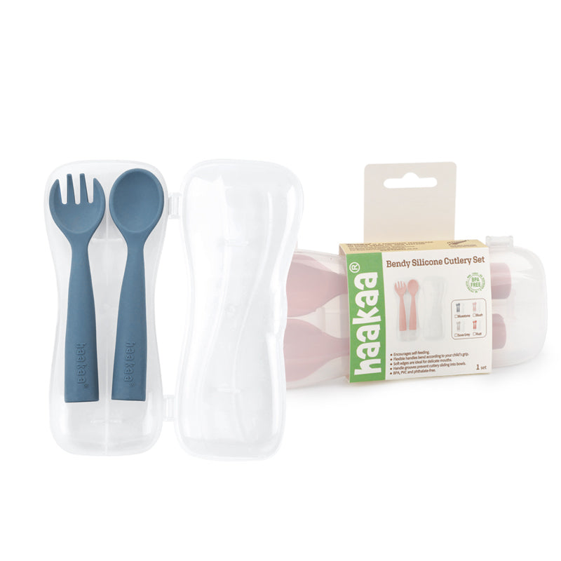 Bendy Silicone Cutlery Set