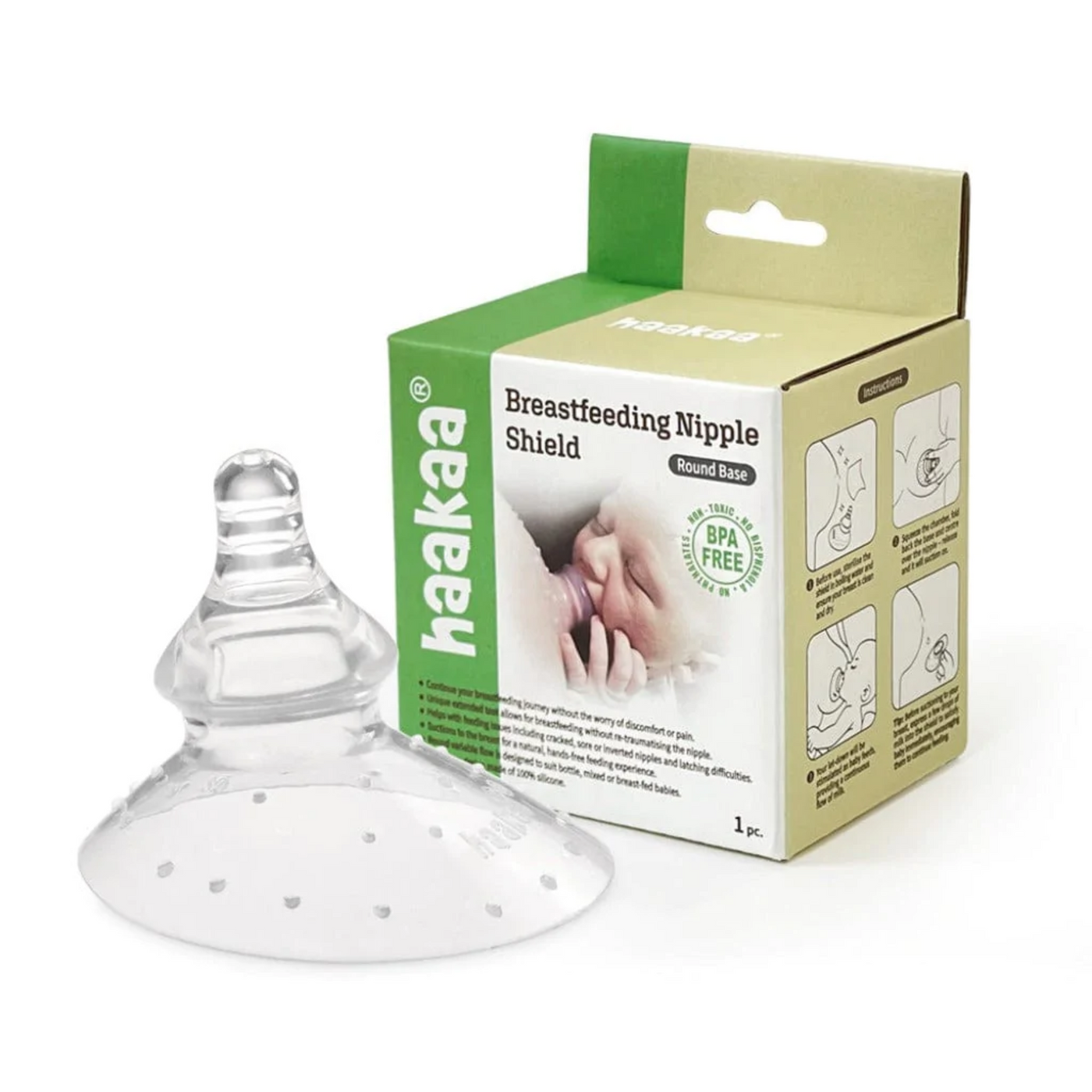 Breastfeeding Nipple Shield - Round