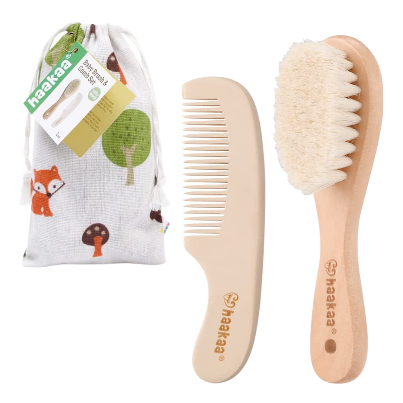 Goat Baby Brush & Comb Set